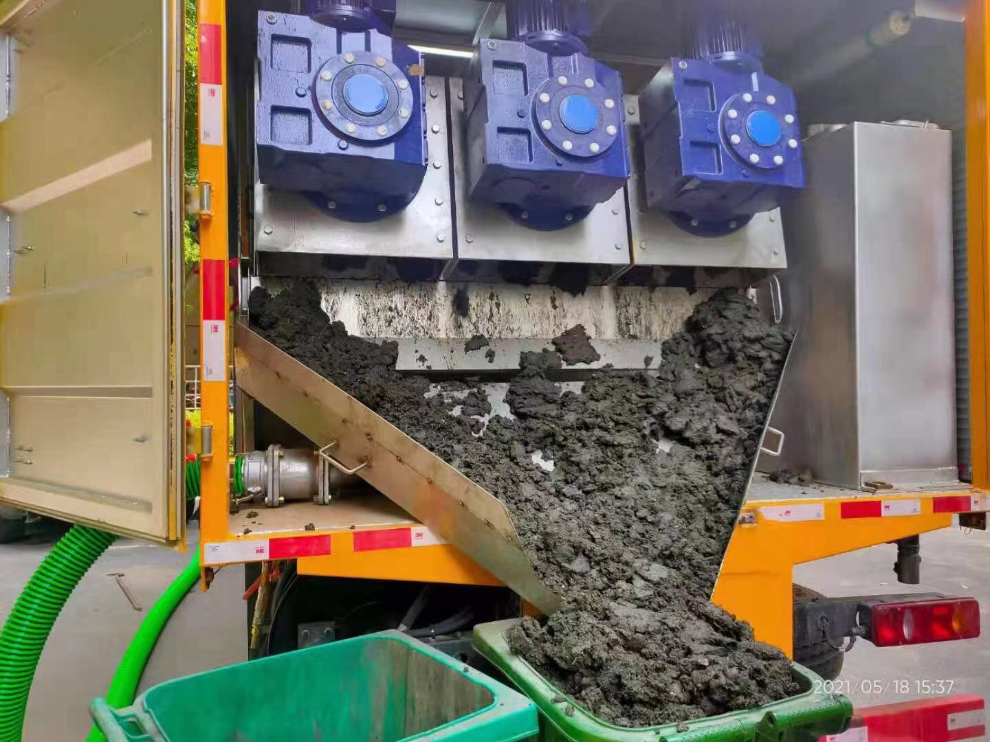 宁海化粪池清掏城市维护站-泥浆净化干湿分离处理